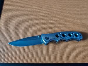 Humvee - Folding Pocket Tactical Camping Folding Knife Silver